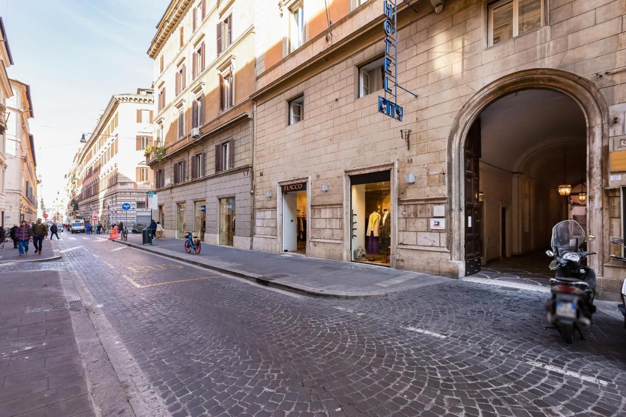 Vivilo Collection - Spanish Steps Macelli Apt With Private Terrace Roma Eksteriør bilde
